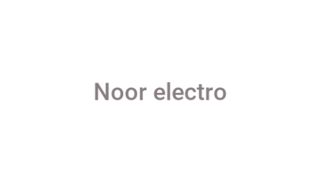 Логотип компании Noor electro
