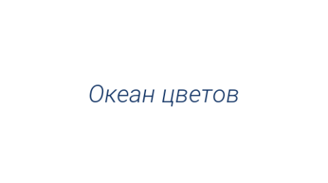 Логотип компании Океан цветов