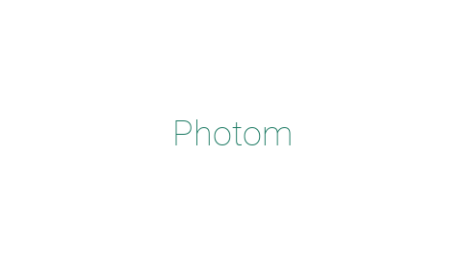 Логотип компании Photom