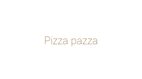 Логотип компании Pizza pazza