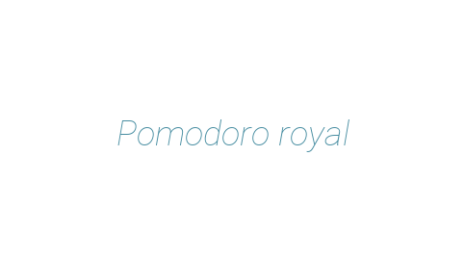 Логотип компании Pomodoro royal