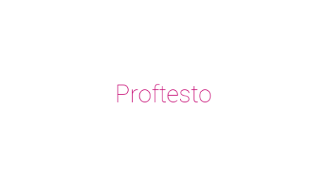 Логотип компании Proftesto
