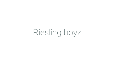 Логотип компании Riesling boyz