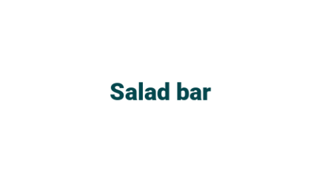 Логотип компании Salad bar