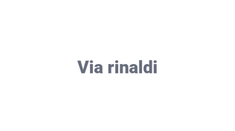 Логотип компании Via rinaldi