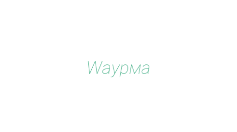 Логотип компании Wаурма