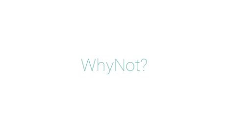 Логотип компании WhyNot?