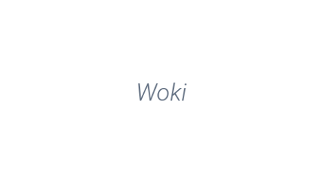 Логотип компании Woki